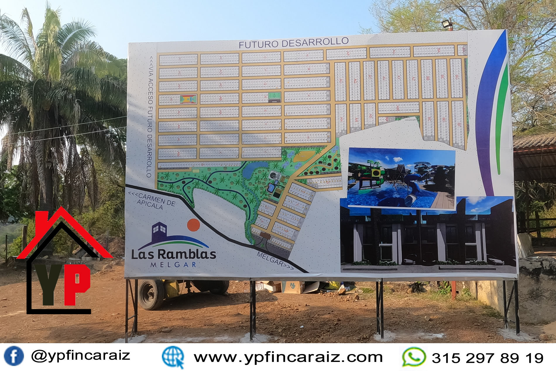 Las Ramblas Melgar venta de lotes desde 72 metros cuadrados en construcción libre